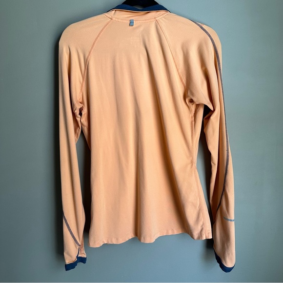 Women’s Nike Quarter Zip Athletic Running Long Sleeve Pullover Shirt - Picture 3 of 7